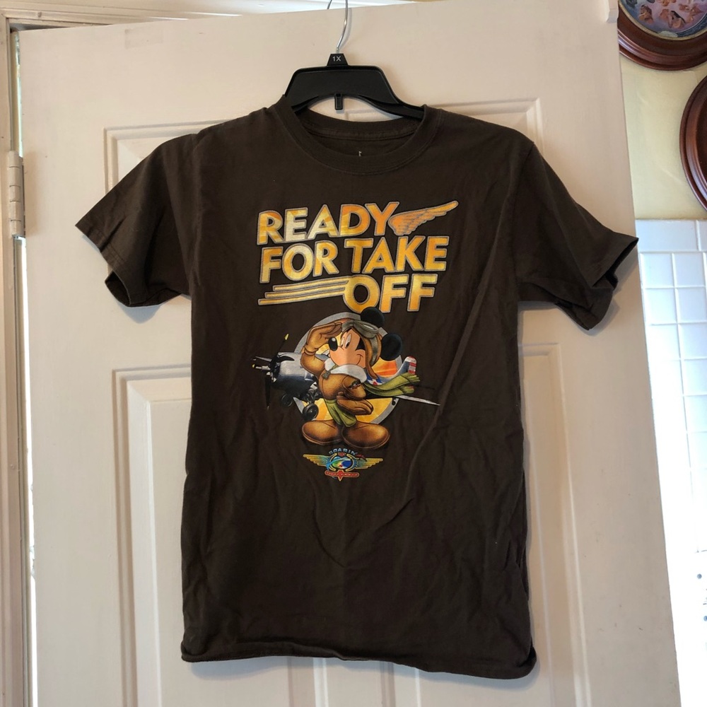 Disney Ready for take off shirt Small